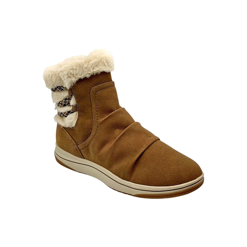 CLOUDSTEPPERS Women's by Clarks Breeze Slip-on Bootie Dark Sand - Wide